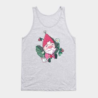 Strawberry Gnome Tank Top